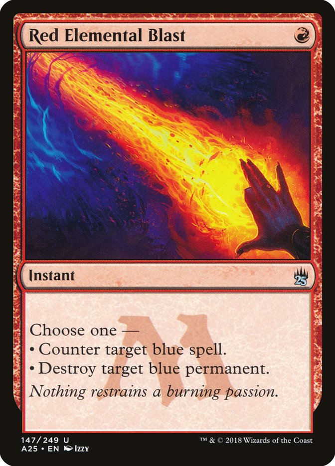 Red Elemental Blast [Masters 25] | Total Play