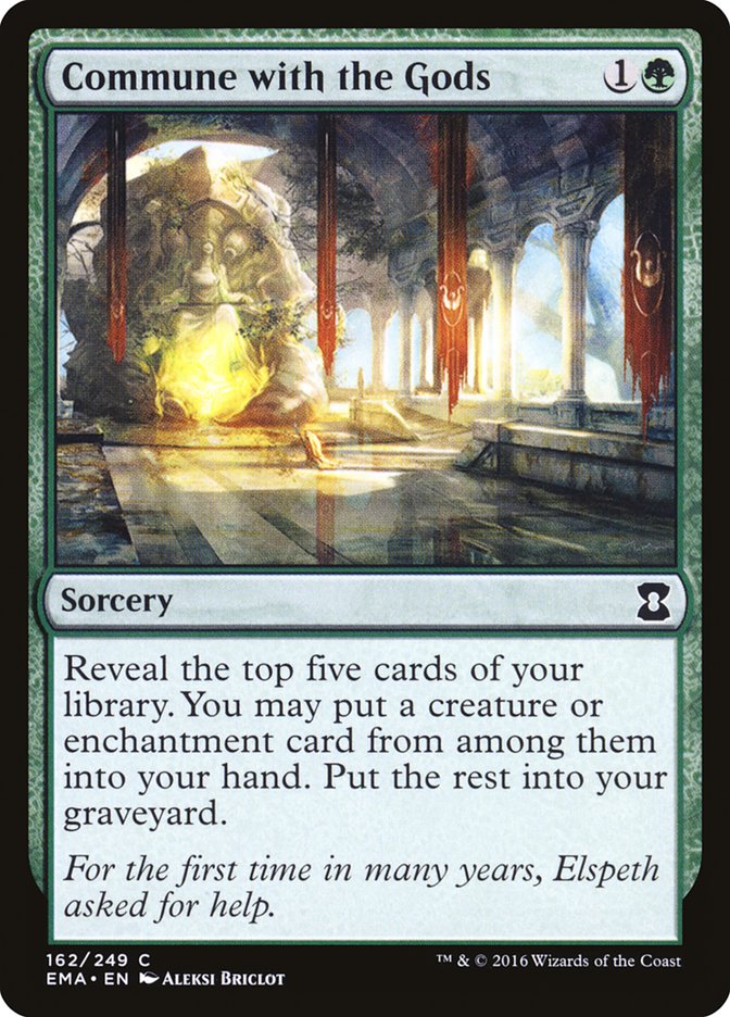 Commune with the Gods [Eternal Masters] | Total Play