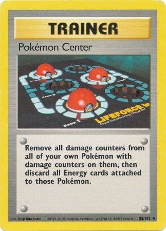 Pokemon Center (85/102) [Base Set Unlimited] | Total Play