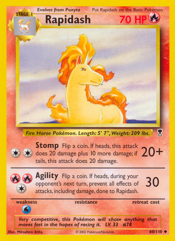 Rapidash (60/110) [Legendary Collection] | Total Play