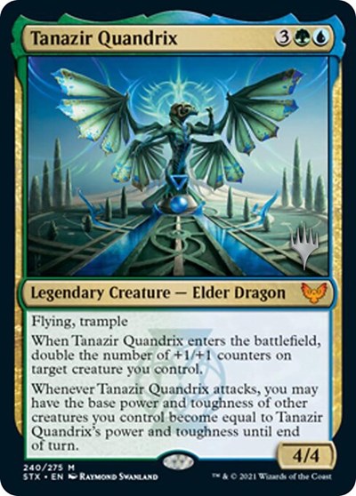Tanazir Quandrix (Promo Pack) [Strixhaven: School of Mages Promos] | Total Play