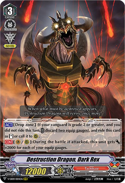Destruction Dragon, Dark Rex (V-EB09/004EN) [The Raging Tactics] | Total Play