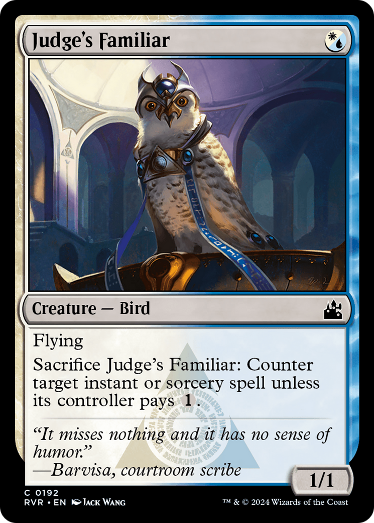 Judge's Familiar [Ravnica Remastered] | Total Play