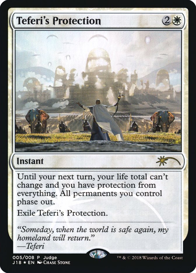 Teferi's Protection [Judge Gift Cards 2018] | Total Play