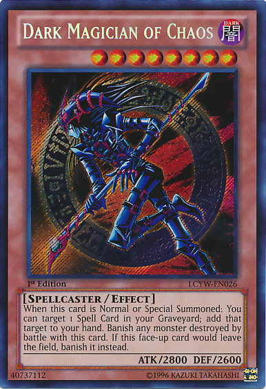 Dark Magician of Chaos [LCYW-EN026] Secret Rare | Total Play