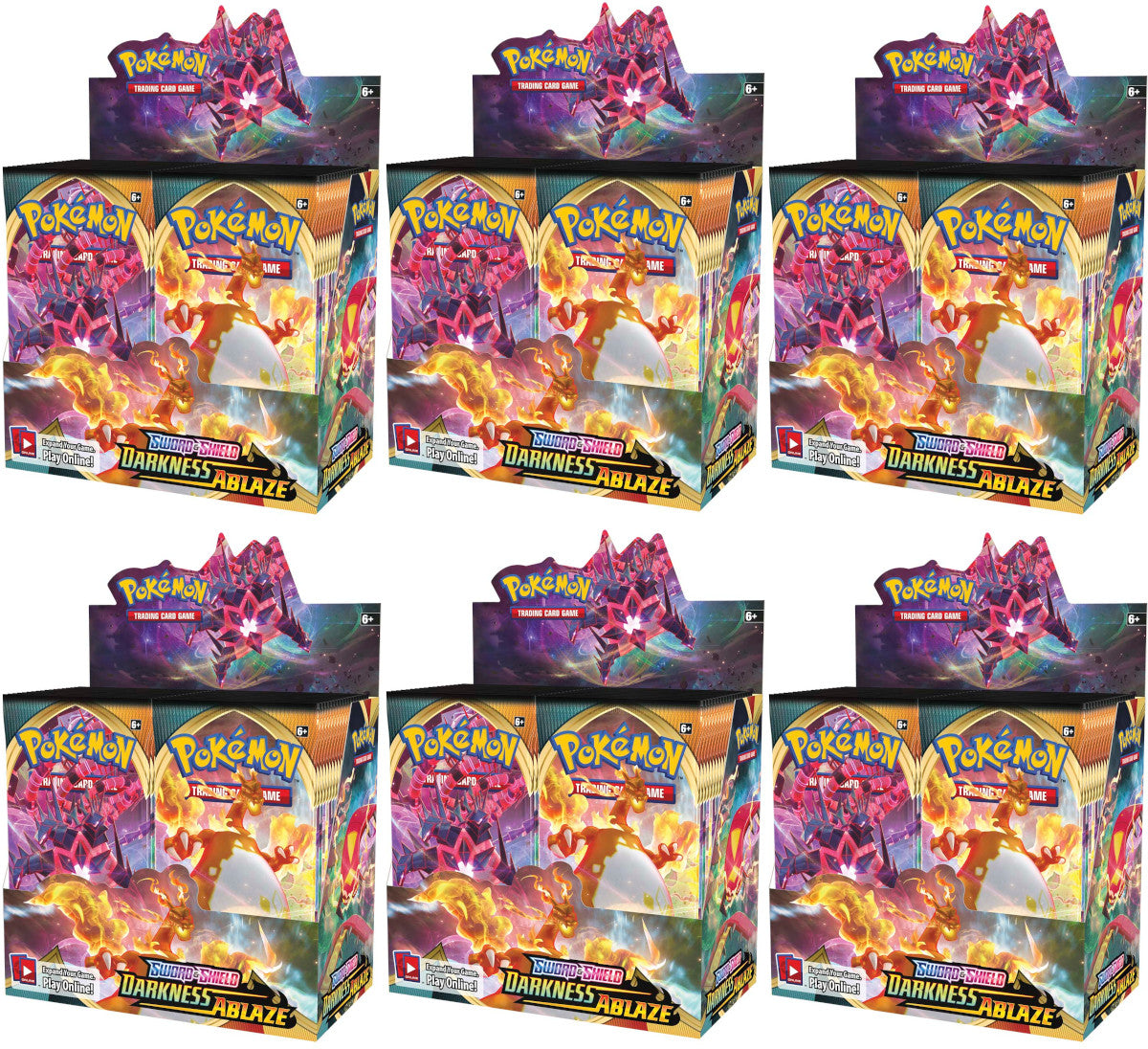 Sword & Shield: Darkness Ablaze - Booster Box Case | Total Play