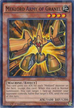 Meklord Army of Granel [BP03-EN083] Shatterfoil Rare | Total Play