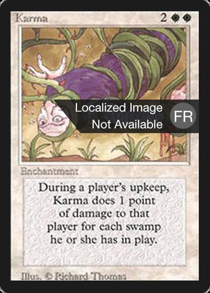 Karma [Foreign Black Border] | Total Play