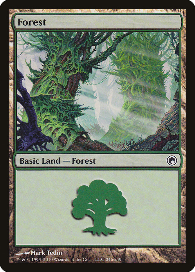 Forest (246) [Scars of Mirrodin] | Total Play