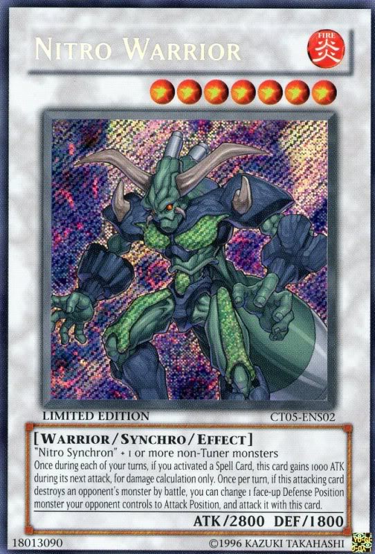 Nitro Warrior [CT05-ENS02] Secret Rare | Total Play