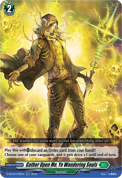 Gather Upon Me, Ye Wandering Souls (D-BT04/030EN) [Awakening of Chakrabarthi] | Total Play