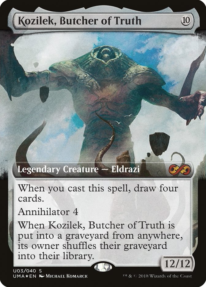 Kozilek, Butcher of Truth (Topper) [Ultimate Masters Box Topper] | Total Play