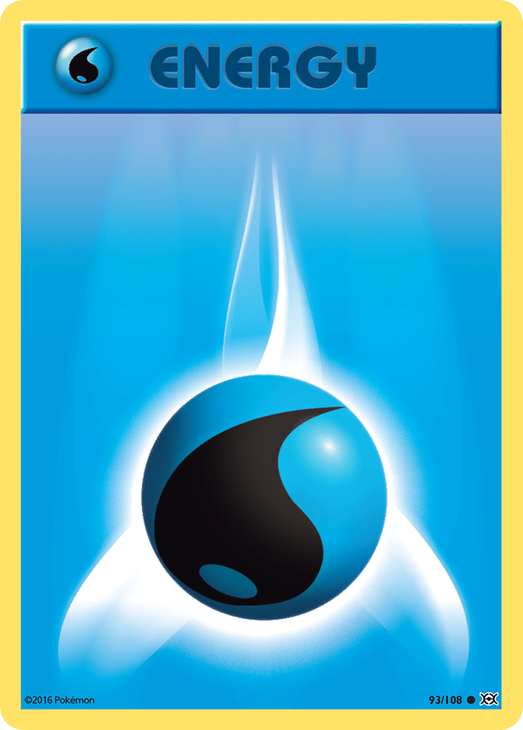 Water Energy (93/108) [XY: Evolutions] | Total Play