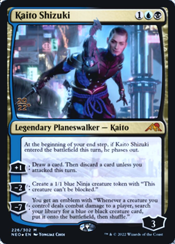 Kaito Shizuki [Kamigawa: Neon Dynasty Prerelease Promos] | Total Play