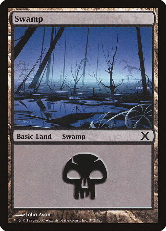 Swamp (372) [Tenth Edition] | Total Play