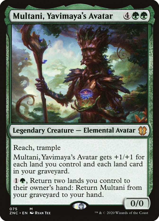 Multani, Yavimaya's Avatar [Zendikar Rising Commander] | Total Play