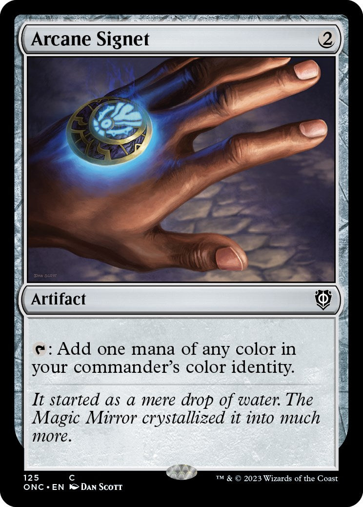 Arcane Signet [Phyrexia: All Will Be One Commander] | Total Play