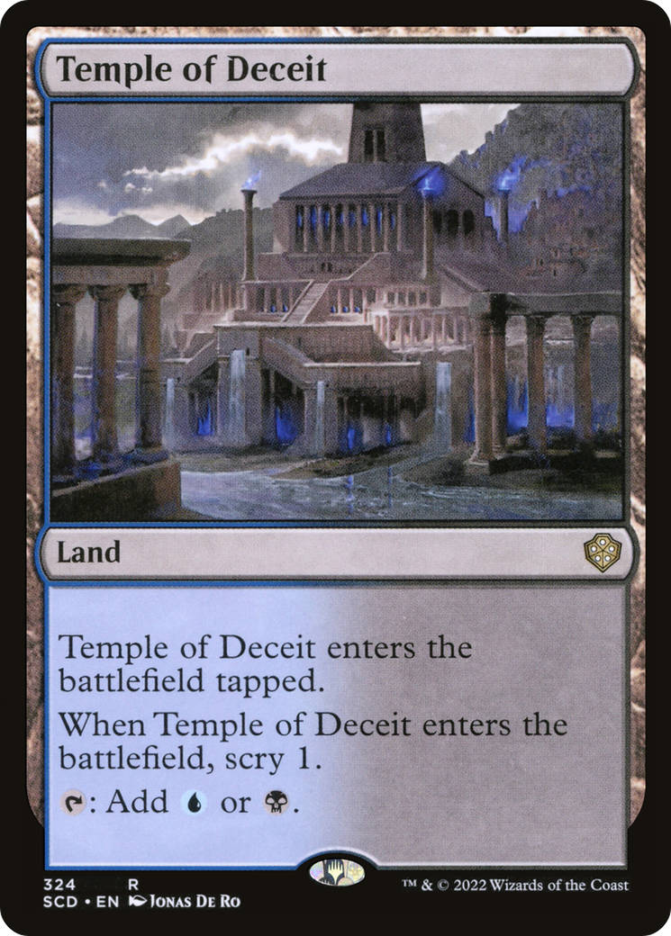 Temple of Deceit [Starter Commander Decks] | Total Play