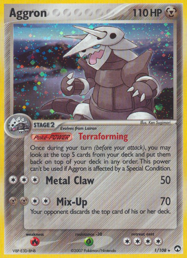 Aggron (1/108) [EX: Power Keepers] | Total Play