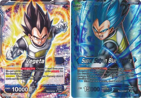 Vegeta // Super Saiyan Blue Vegeta (BT1-028) [Galactic Battle] | Total Play