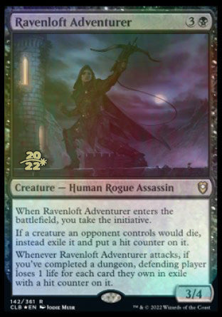 Ravenloft Adventurer [Commander Legends: Battle for Baldur's Gate Prerelease Promos] | Total Play