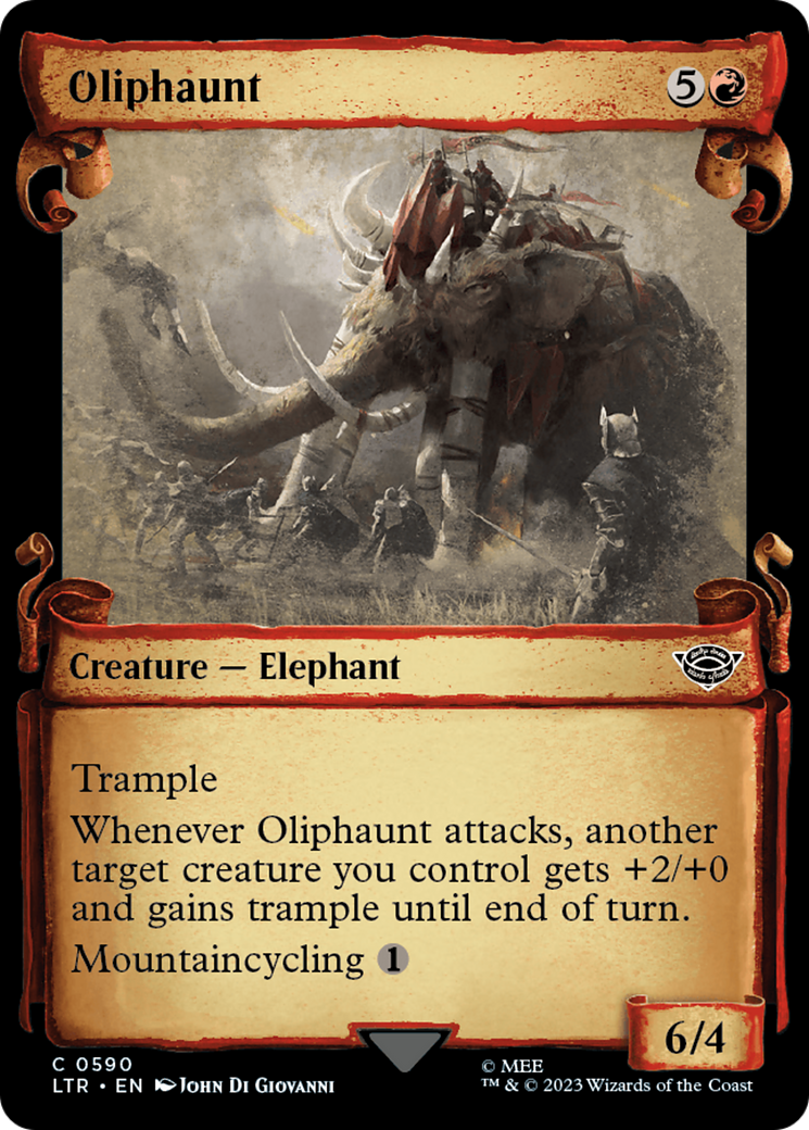 Oliphaunt [The Lord of the Rings: Tales of Middle-Earth Showcase Scrolls] | Total Play