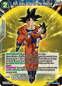Son Goku, Dad to the Rescue (Uncommon) (BT13-035) [Supreme Rivalry] | Total Play
