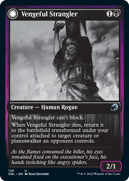 Vengeful Strangler // Strangling Grasp [Innistrad: Double Feature] | Total Play