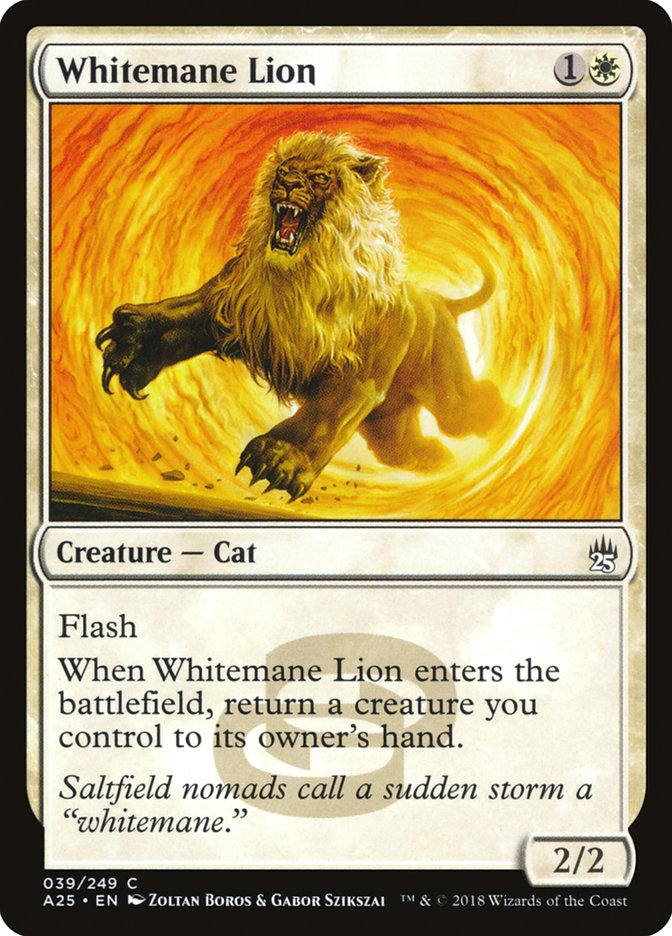 Whitemane Lion [Masters 25] | Total Play