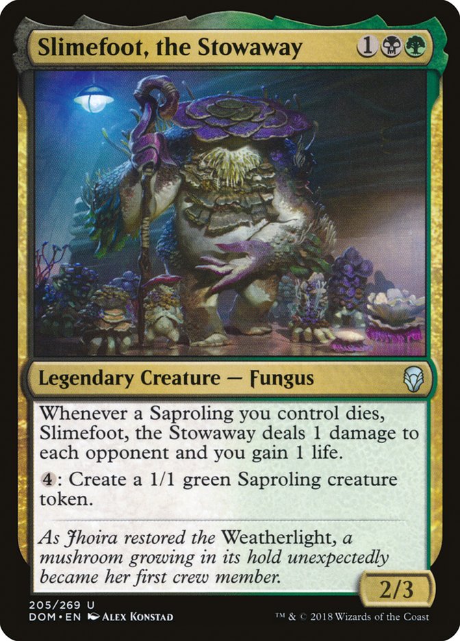 Slimefoot, the Stowaway [Dominaria] | Total Play