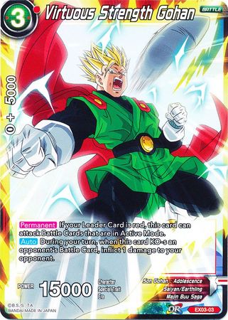 Virtuous Strength Gohan (EX03-03) [Ultimate Box] | Total Play