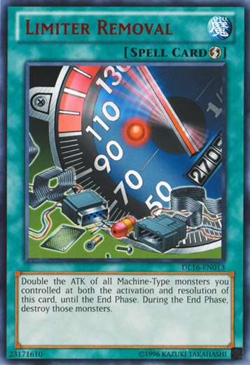 Limiter Removal (Red) [DL16-EN013] Rare | Total Play