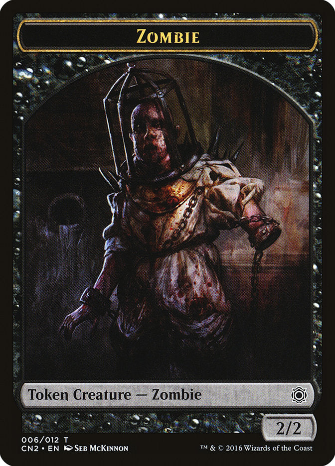 Zombie Token [Conspiracy: Take the Crown Tokens] | Total Play