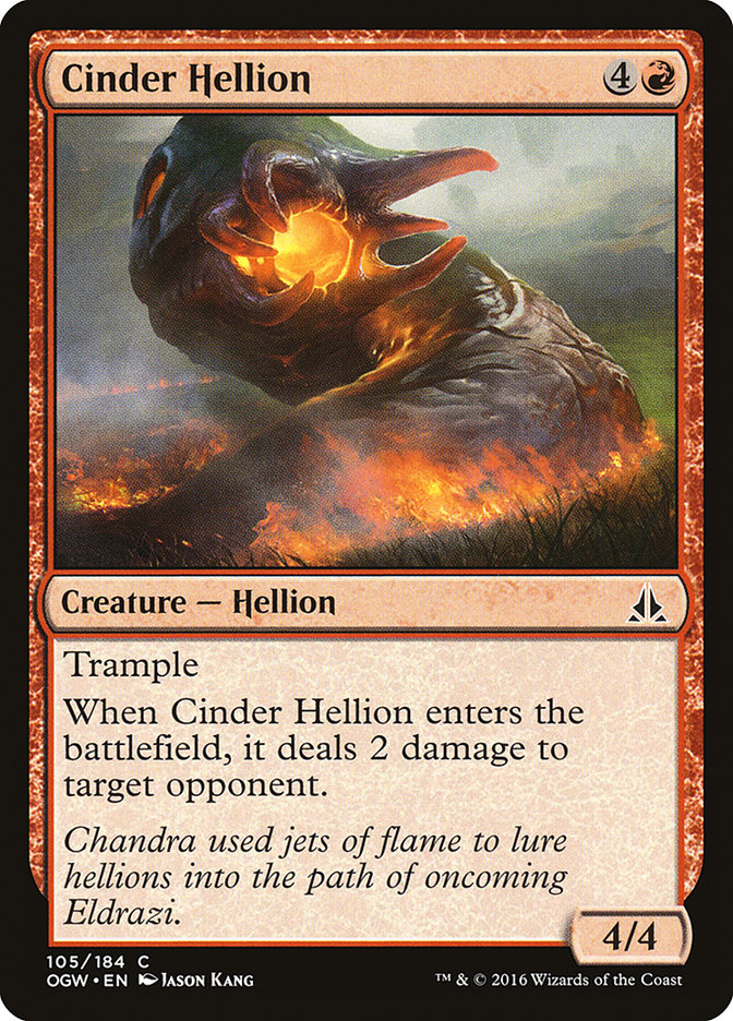 Cinder Hellion [Oath of the Gatewatch] | Total Play