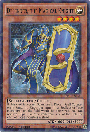 Defender, The Magical Knight [BP03-EN054] Shatterfoil Rare | Total Play