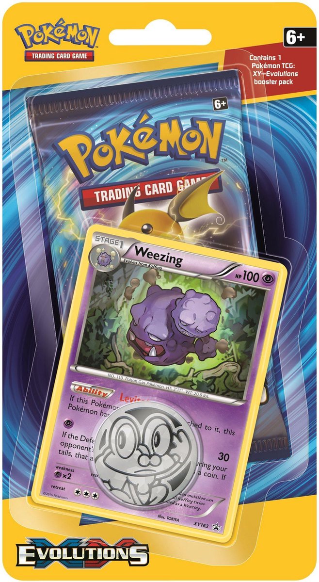 XY: Evolutions - Single Pack Blister (Weezing) | Total Play