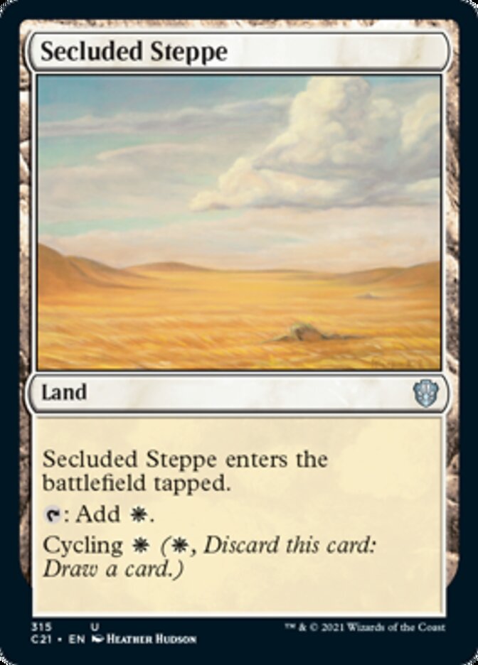 Secluded Steppe [Commander 2021] | Total Play