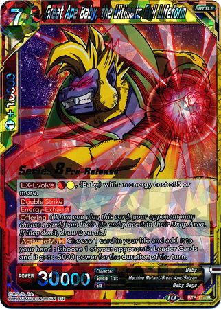 Great Ape Baby, the Ultimate Evil Lifeform (BT8-114_PR) [Malicious Machinations Prerelease Promos] | Total Play