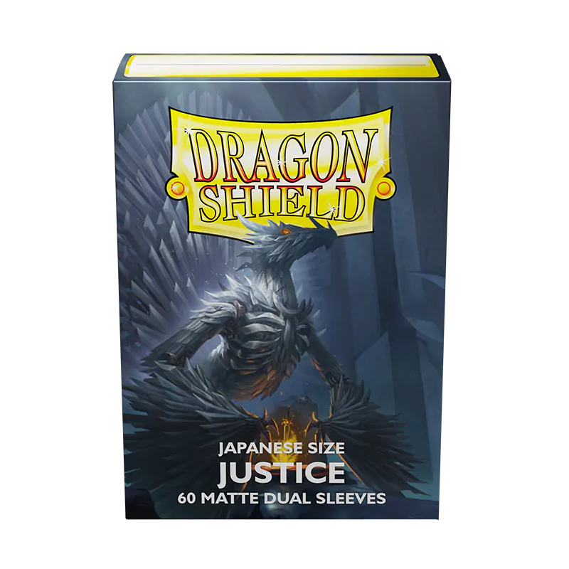 Dragon Shield: Japanese Size 60ct Art Sleeves - Justice (Dual Matte) | Total Play