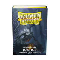 Dragon Shield: Japanese Size 60ct Art Sleeves - Justice (Dual Matte) | Total Play