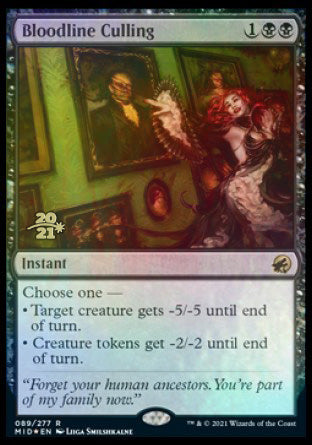 Bloodline Culling [Innistrad: Midnight Hunt Prerelease Promos] | Total Play