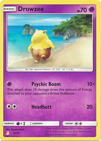 Drowzee (22/30) [Sun & Moon: Trainer Kit - Alolan Raichu] | Total Play