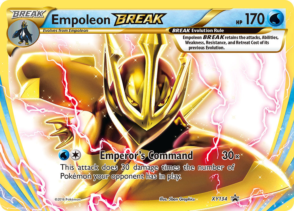 Empoleon BREAK (XY134) [XY: Black Star Promos] | Total Play