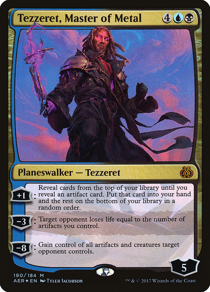 Tezzeret, Master of Metal [Aether Revolt] | Total Play