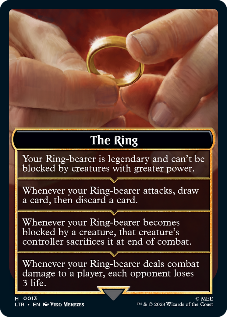 The Ring [The Lord of the Rings: Tales of Middle-Earth Tokens] | Total Play