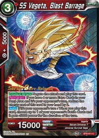 SS Vegeta, Blast Barrage (BT9-011) [Universal Onslaught Prerelease Promos] | Total Play