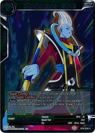 Godgrace Whis (BT6-058_PR) [Destroyer Kings Prerelease Promos] | Total Play