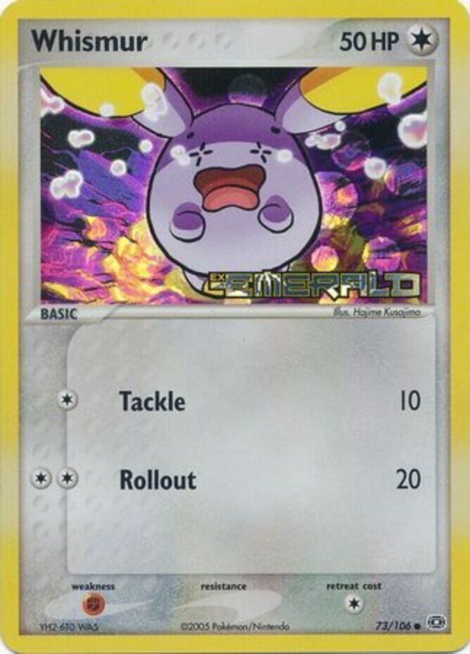 Whismur (73/106) (Stamped) [EX: Emerald] | Total Play