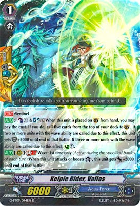 Kelpie Rider, Vallas (G-BT09/044EN) [Divine Dragon Caper] | Total Play