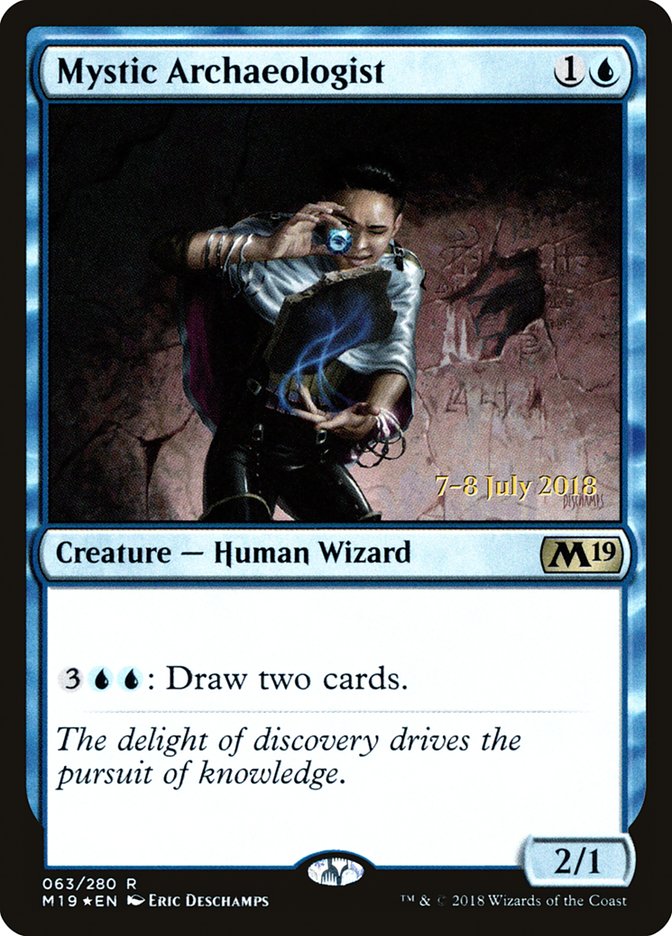 Mystic Archaeologist [Core Set 2019 Prerelease Promos] | Total Play